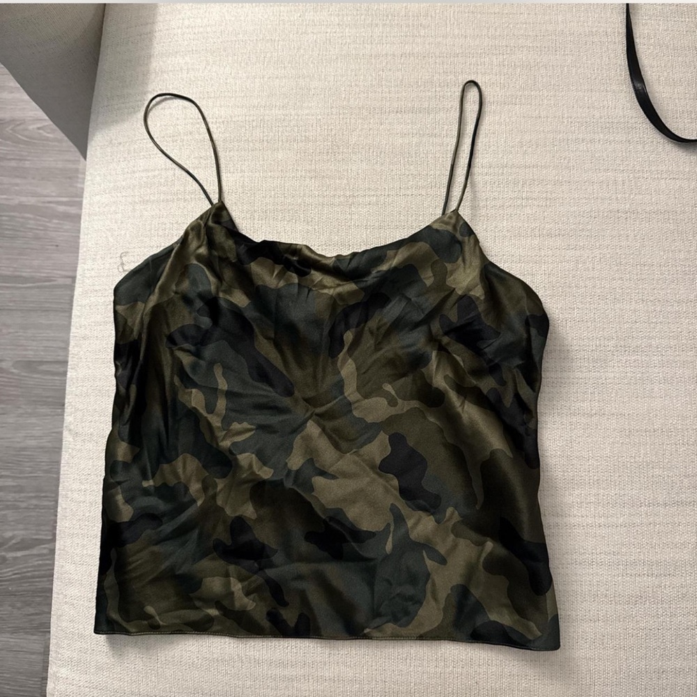 Alice + Olivia Camouflage Camisole Top